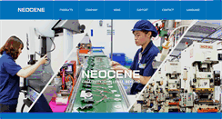 Desktop Screenshot of neocene.com.tw
